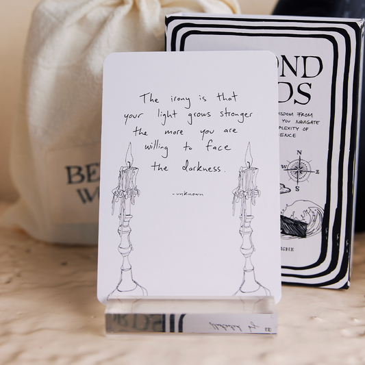 CARD OF THE DAY DISPLAY STAND - ACRYLIC